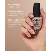 OPI Nail Envy Bubble Bath stronger nails claim with bottle